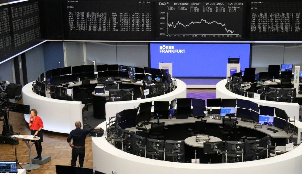 Europe's STOXX share index of 600 companies slid 1.8 per cent, and MSCI's main world stocks index lost 0.8 per cent to stand at its lowest since mid-July, while Europe's government bond markets saw more selling after their worst monthly rout in decades. — Reuters pic