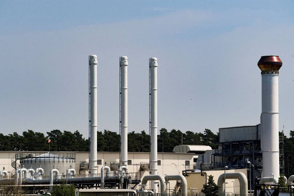 File photo of pipes at the landfall facilities of the ‘Nord Stream 1’ gas pipeline in Lubmin, Germany, July 21, 2022. — Reuters pic