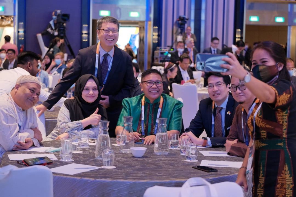 Singapore welcomed over 800 delegates for the International Conference on Cohesive Societies which kicks off today. — Picture courtesy of ICCS