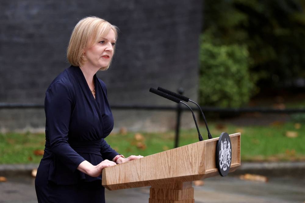 Britain's new Prime Minister Liz Truss speaks after arriving in Downing Street in London, Britain September 6, 2022. ― Reuters pic