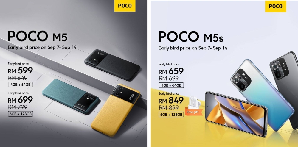 Poco M5 and M5s Singapore Price and Review