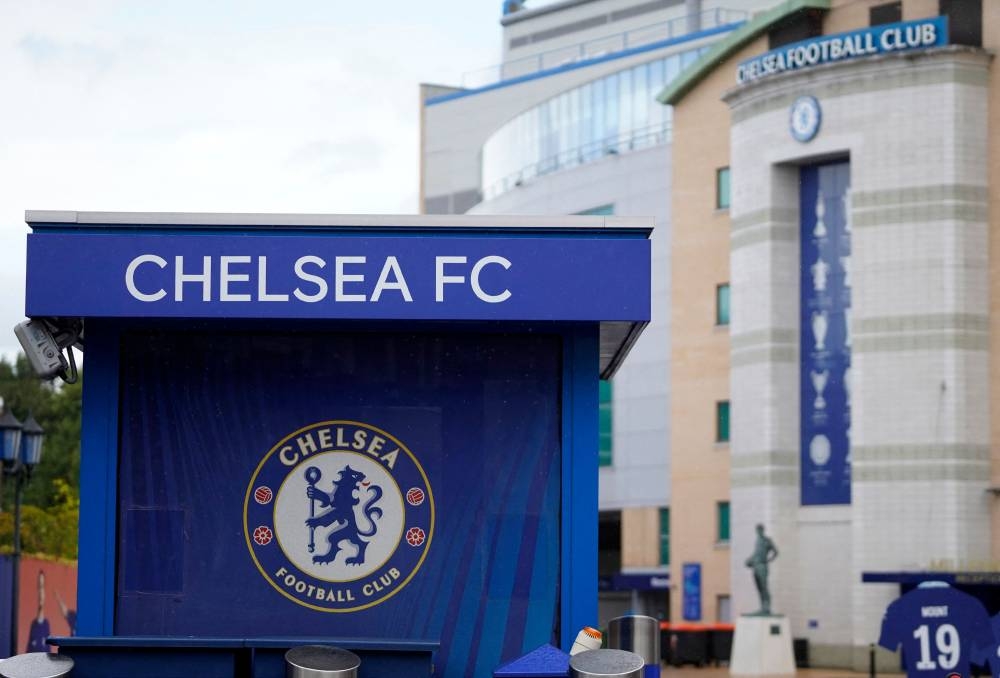 Stamford Bridge, the home ground of Chelsea football club, is pictured in west London, September 7, 2022. — AFP pic 