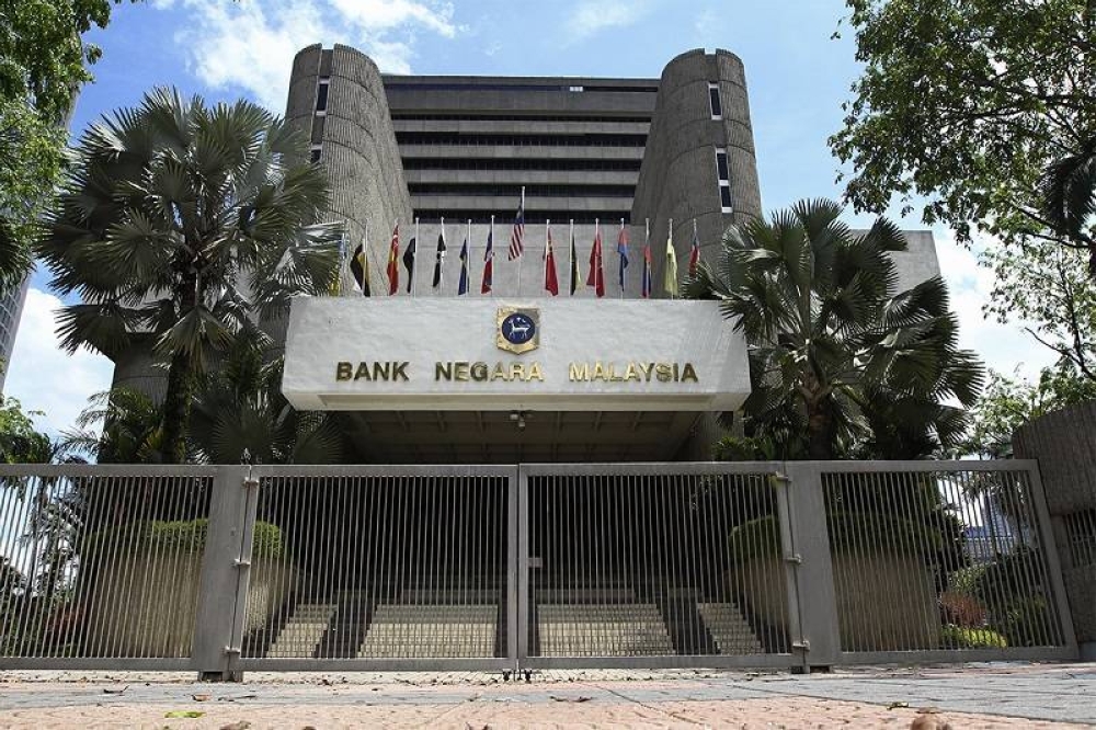 The central bank said the ceiling and floor rates of the corridor of the OPR are correspondingly increased to 2.75 per cent and 2.25 per cent respectively. — Picture by Yusof Mat Isa