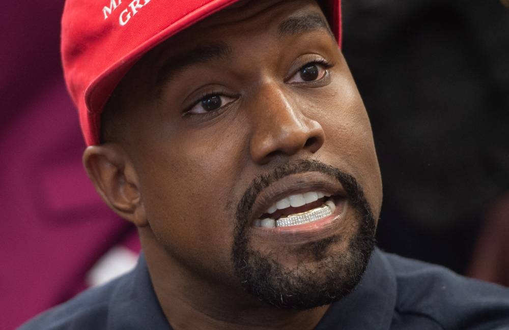 In this file photo taken on October 11, 2018 Kanye West meets with US President Donald Trump in the Oval Office of the White House in Washington, DC. — AFP pic