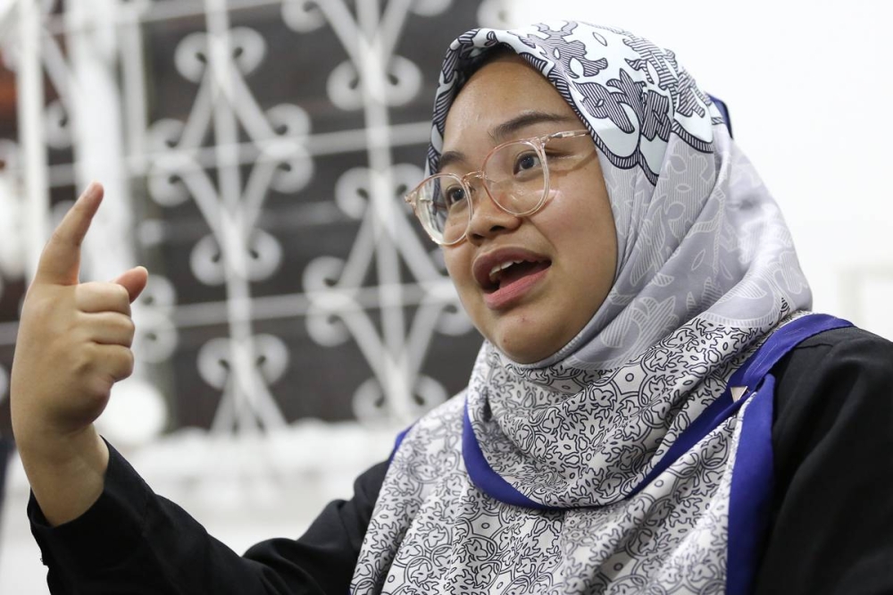 Muda deputy president Amira Aisya Abdul Aziz said Muda’s priority is to become a party that can provide meaningful policies and strong leadership options to voters. —  Picture by Yusof Mat Isa