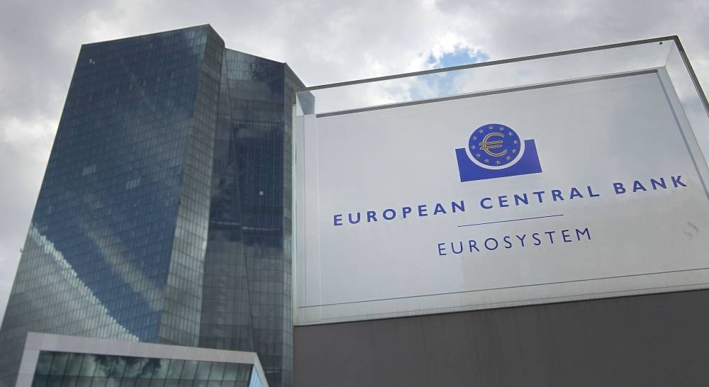 In this file photo taken on July 21, 2022 the headquarters of the European Central Bank (ECB) is pictured prior to the news conference on eurozone monetary policy following the meeting of the governing council of the ECB in Frankfurt am Main, western Germany. — AFP pic