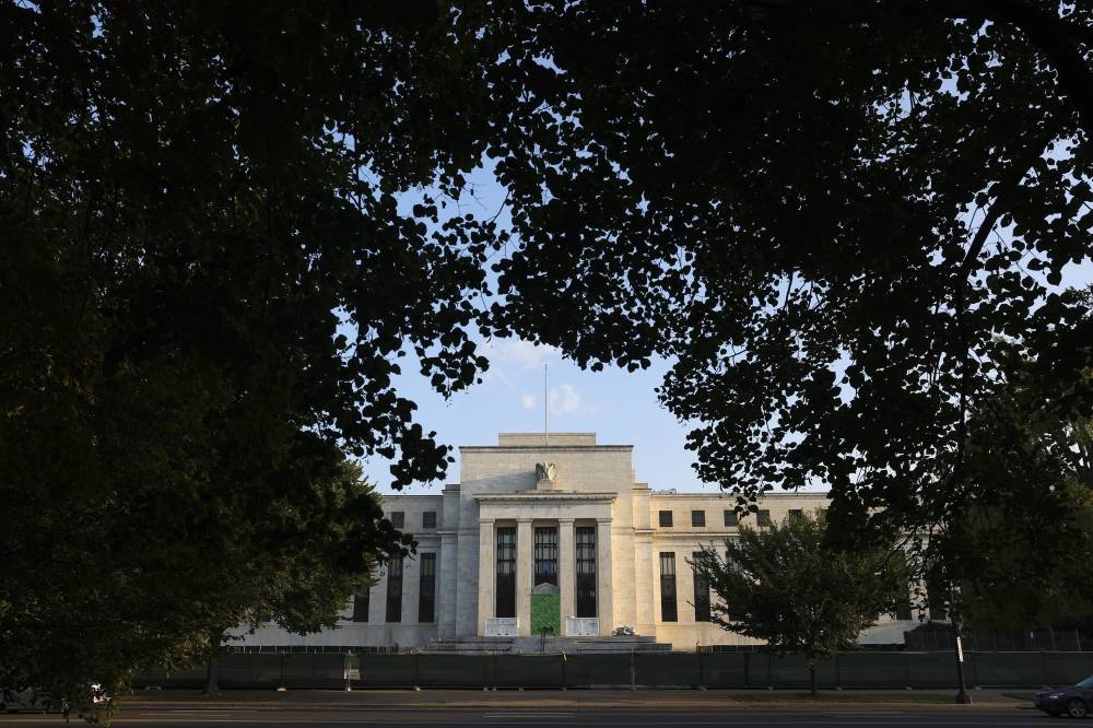  The Marriner S. Eccles Federal Reserve Board Building is seen on September 19, 2022 in Washington, DC. — Reuters pic