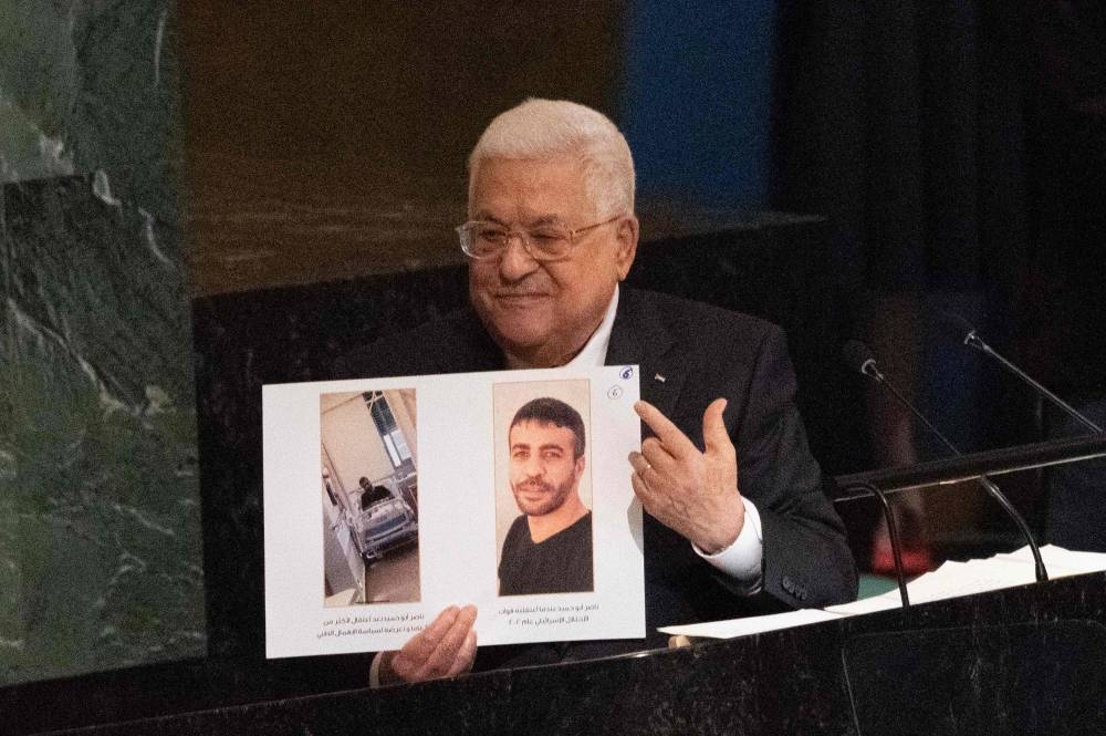 Israel No Longer 'partner' For Peace, Palestinians' Abbas Tells UN ...