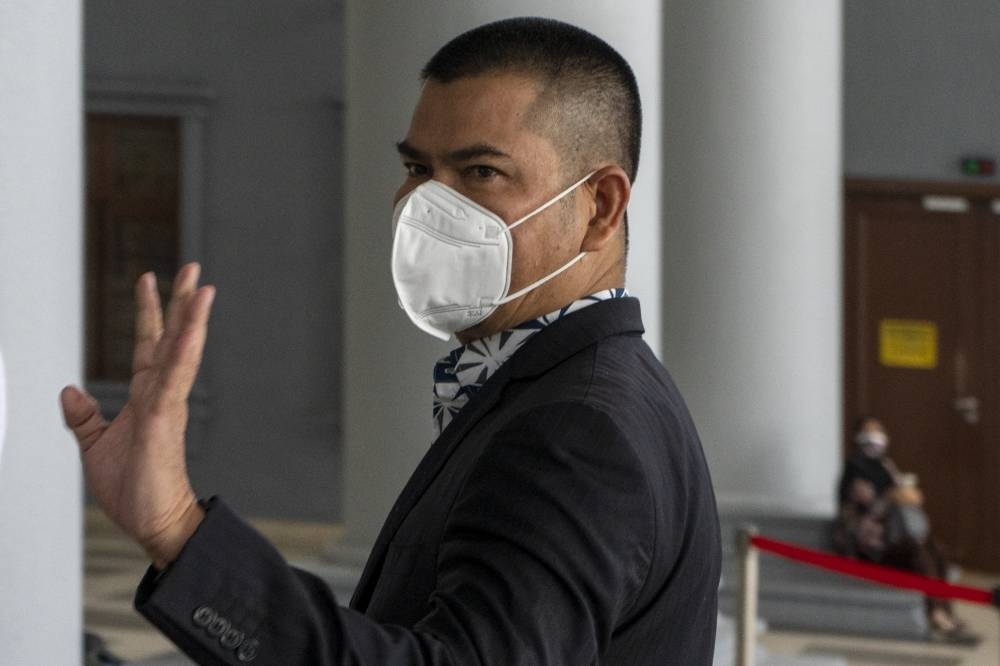 Datuk Seri Jamal Yunos is pictured at the Kuala Lumpur High Court June 8, 2022. — Picture by Shafwan Zaidon