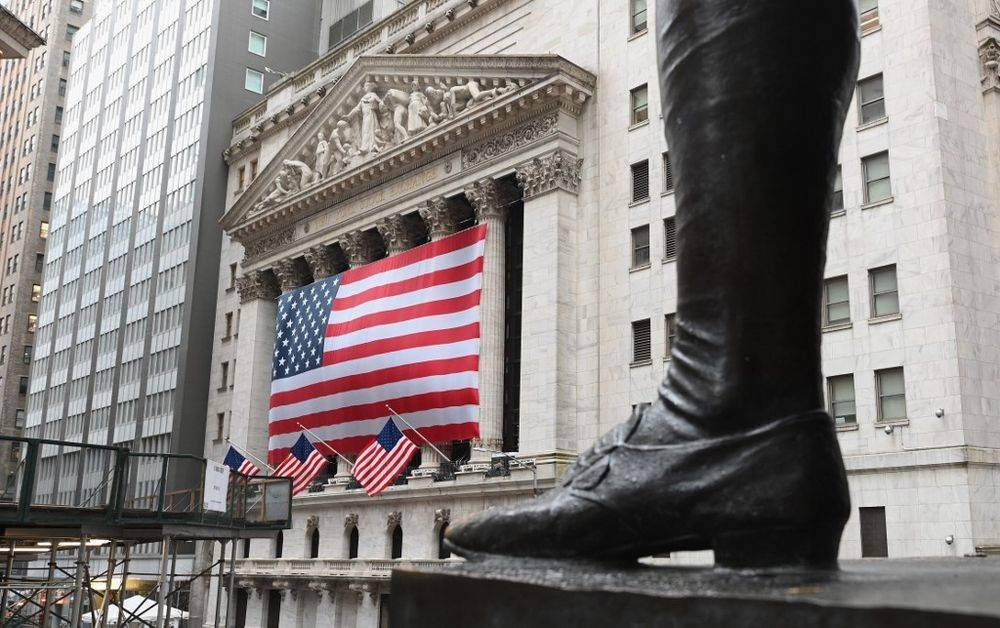 The Dow Jones Industrial Average fell 53.57 points, or 0.18 per cent, at the open to 29,536.84. — AFP pic