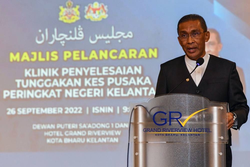 Datuk Seri Takiyuddin Hassan called Tan Sri Muhyiddin Yassin’s remarks 'inappropriate and awkward'. — Bernama pic