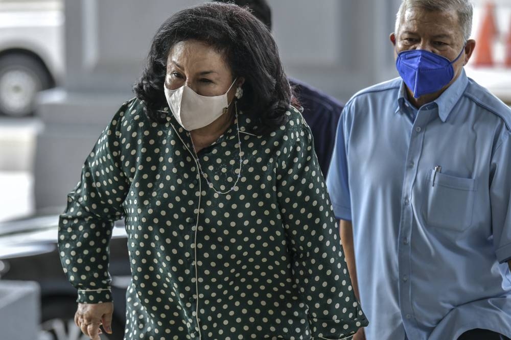 Datin Seri Rosmah Mansor arrives at the Kuala Lumpur High Court October 5, 2022. ― Picture by Hari Anggara