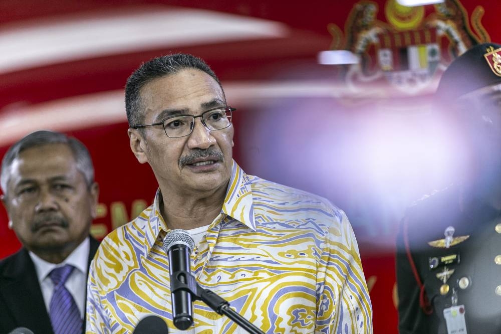 Defence Minister Datuk Seri Hishammuddin Hussein said the procurement process involved various agencies and not only under Mindef and they will always hold discussions with the Ministry of Finance first.— Picture by Hari Anggara