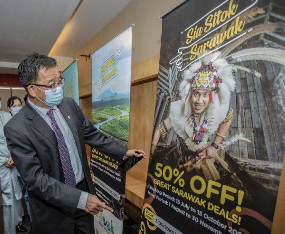 The allocation under budget can help boost ‘Sia Sitok Sarawak’ initiative, said Abdul Karim. ― Borneo Post pic