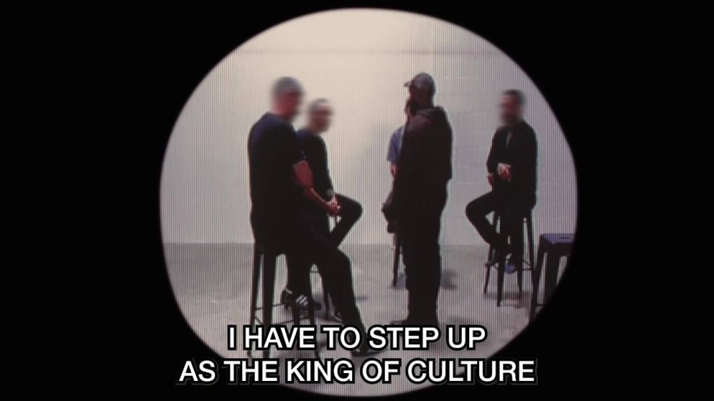 Footage of Ye’s meeting with adidas executives shows the rapper accusing the company of plagiarism and declaring himself as the ‘king of culture’. — Screenshot via YouTube/ Kanye West