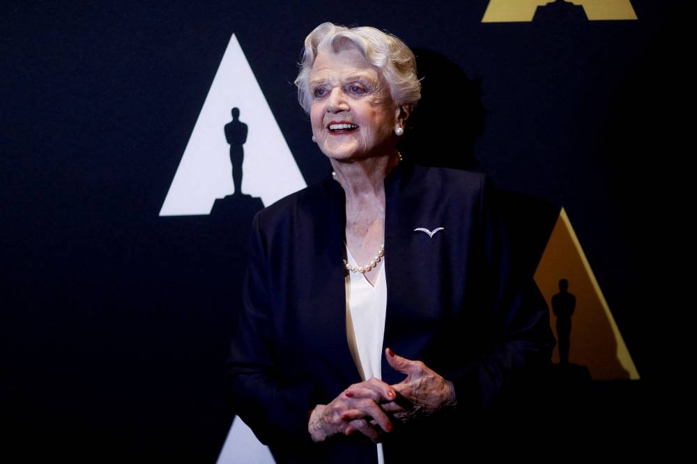 Actress Angela Lansbury, who voiced the character of Mrs. Potts, poses as she arrives for the 25th anniversary celebration of 'Beauty and the Beast' at the Academy of Motion Picture Arts and Sciences in Beverly Hills May 9, 2016. — Reuters pic