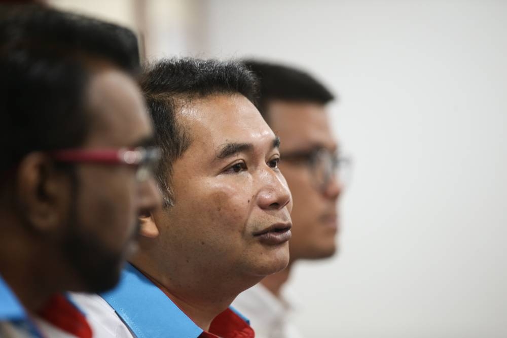 PKR deputy president Rafizi Ramli speaks during a press conference at the International Youth Centre in Cheras September 18, 2022. — Picture by Ahmad Zamzahuri