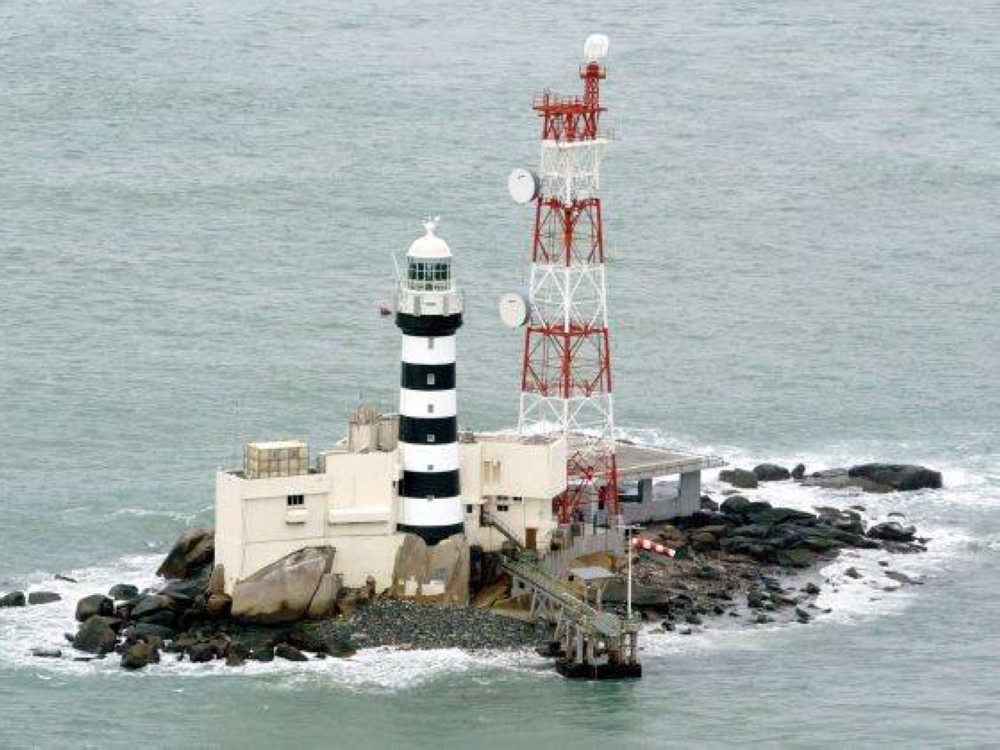 The tiny island of Pedra Branca sits at the entrance to the Singapore Strait about 30km east of the city state and 15km off peninsular Malaysiaâ€™s southern coast. — Reuters pic