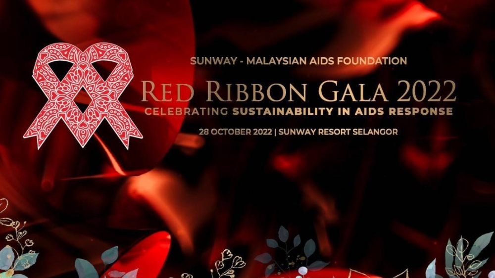 Aiming to raise funds for HIV/AIDS prevention, The Malaysian AIDS Foundation will host the Red Ribbon Gala in partnership with Sunway on October 28. — Picture via Facebook/malaysianaidsfoundation