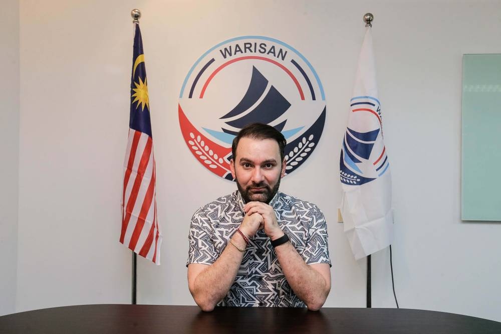 Parti Warisan (Warisan) may be going it alone in Peninsular Malaysia, says the party’s local chief coordinator, Dr Rajiv Bhanot. — Picture by Sayuti Zainudin