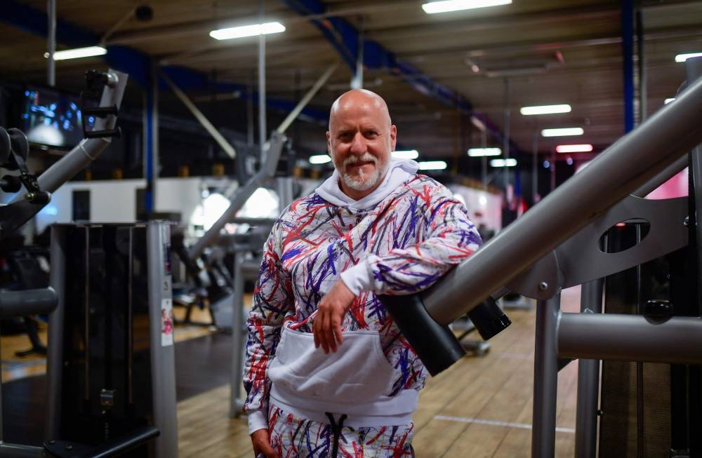 In this file photo taken May 10, 2020, Love Parade organiser Rainer Schaller poses at the McFit Studio fitness centre in Cologne, western Germany. — AFP pic 