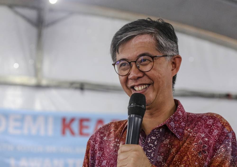 Former Batu MP Tian Chua said that he was watching the rally last night from a distance as he was no longer a part of the party leadership and not privy to the candidate selection process but acknowledge that no decision can satisfy everybody. ― File picture by Firdaus Latif