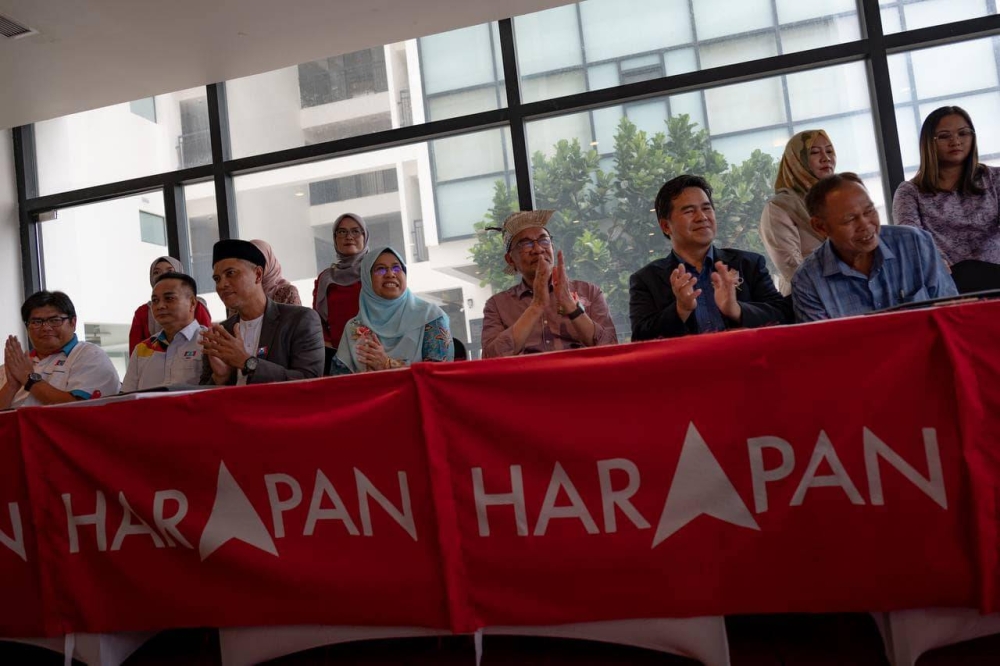 Datuk Seri Anwar Ibrahim at a hotel in Miri during the announcement of candidates to contest parliamentary seats in Sarawak, November 1, 2022. — Picture from Facebook/Anwar Ibrahim 