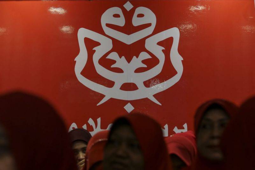 The Umno logo is seen at the Putra World Trade Centre (PWTC) during the Umno General Assembly in Kuala Lumpur December 6, 2017. — Picture by Yusof Mat Isa