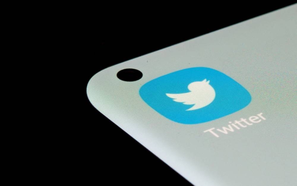 Twitter app is seen on a smartphone in this illustration taken, July 13, 2021. — Reuters pic