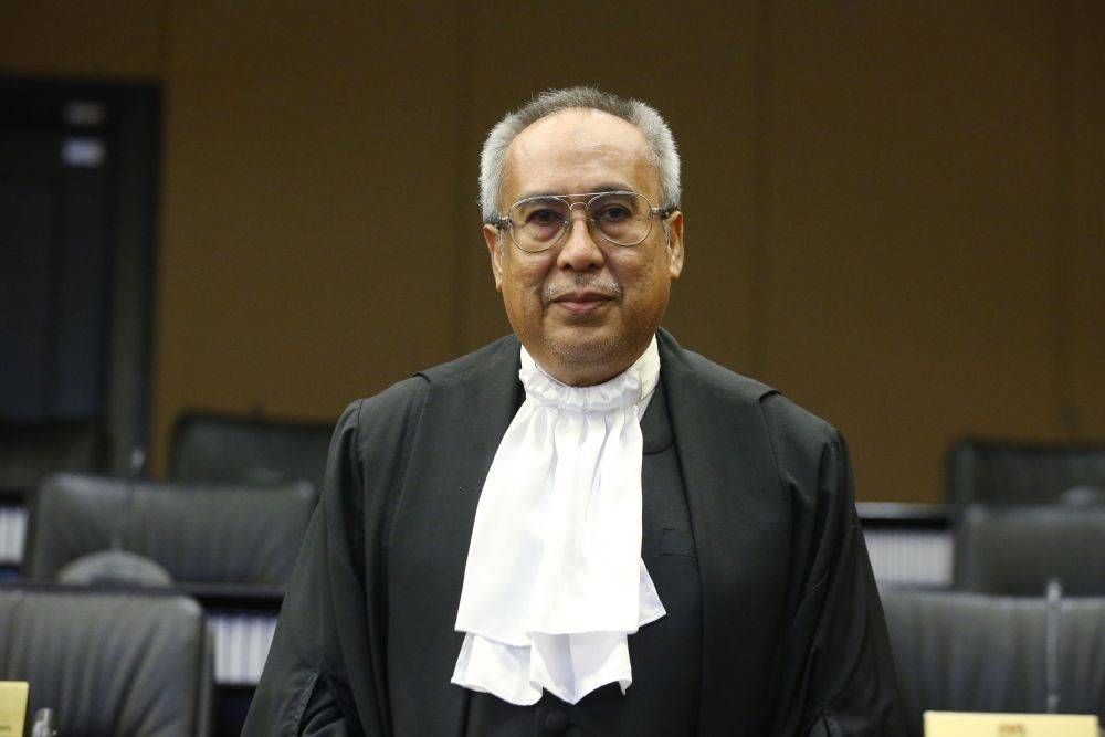 Federal Court judge Datuk Mohamad Zabidin Mohd Diah has been appointed as the acting Chief Judge of Malaya (CJM). — Picture by Azinuddin Ghazali