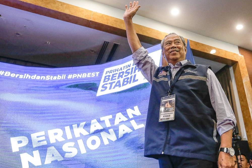 PN secretary-general Datuk Seri Hamzah Zainudin said the latest addition meant that one more MP has pledged their support for PN chairman Tan Sri Muhyiddin Yassin as the prime minister candidate. — File picture by Sayuti Zainudin