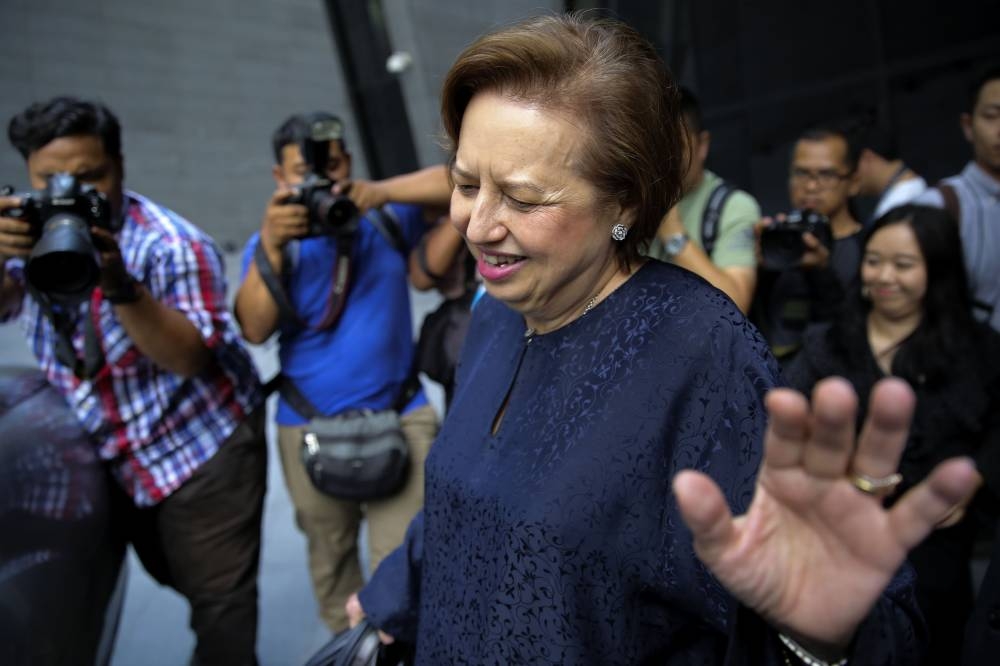 Tan Sri Zeti Akhtar Aziz is pictured at the Ilham Tower in Kuala Lumpur June 22, 2018. — Picture by Yusof Mat Isa