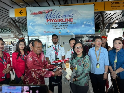 MYAirline Makes Inaugural Flight To KK | Malay Mail