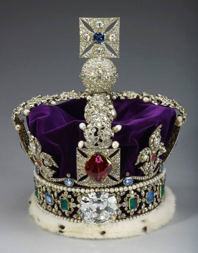 An undated handout photo released by Buckingham Palace in London on December 3, 2022, shows the Imperial State Crown, that is set to be worn by King Carles III during his Coronation on May 6, 2023. — Royal Collection Trust/Buckingham Palace/His Majesty King Charles III 2022 pic via AFP