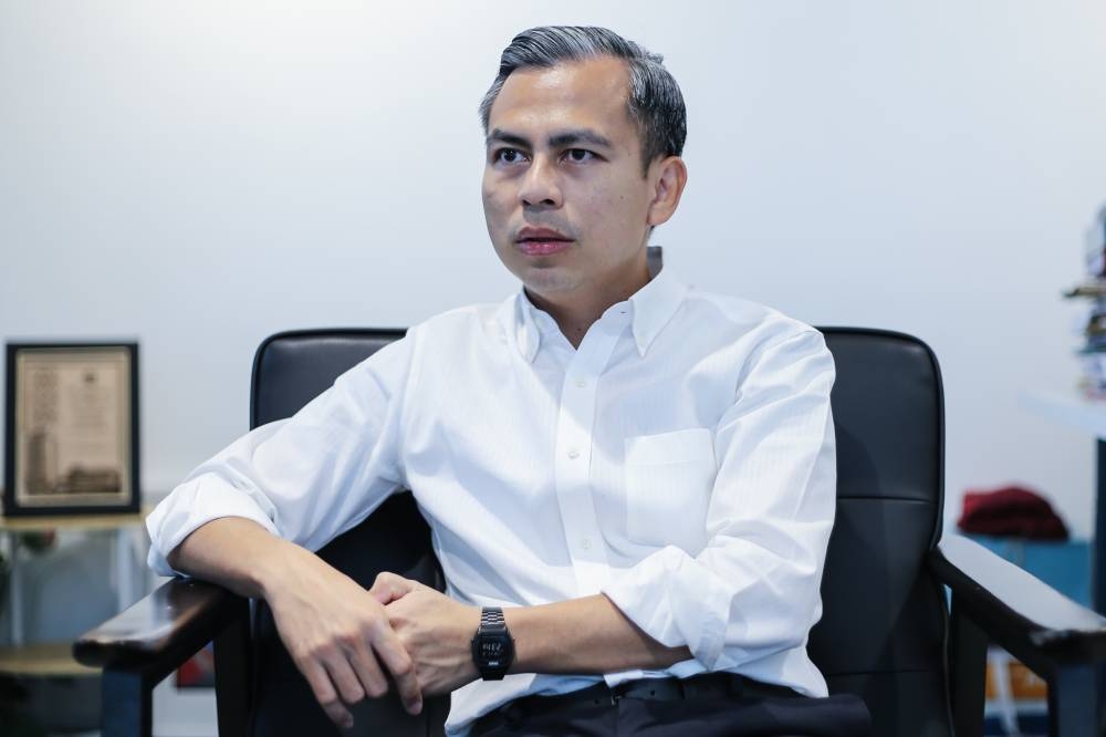 Digital Communications Minister Fahmi Fadzil. — Picture by Ahmad Zamzahuri