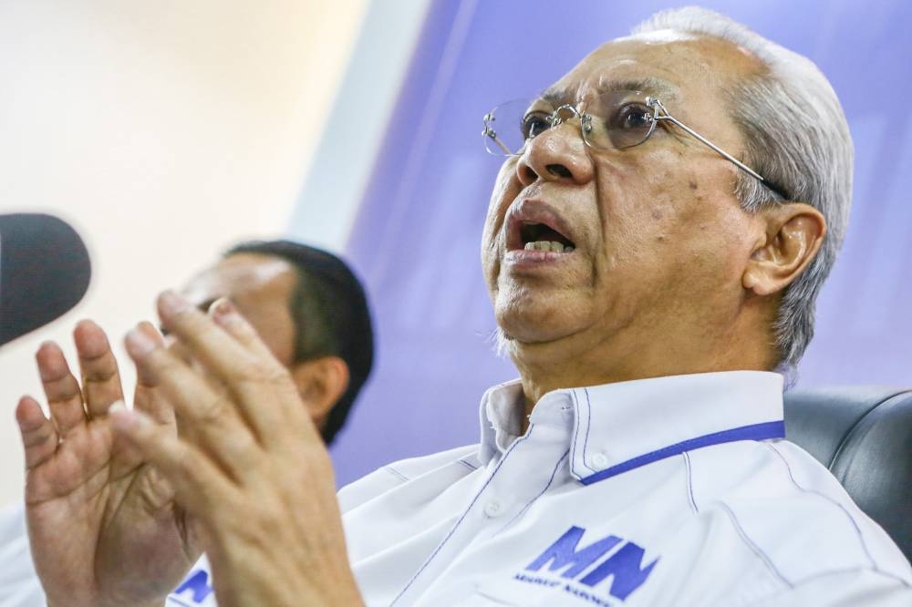 Annuar said that his Muafakat Nasional, which is a separate entity from its namesake alliance formed in 2019 between Umno and PAS under Islamic unity that is all but buried, will be strictly non-political. — Picture by Hari Anggara