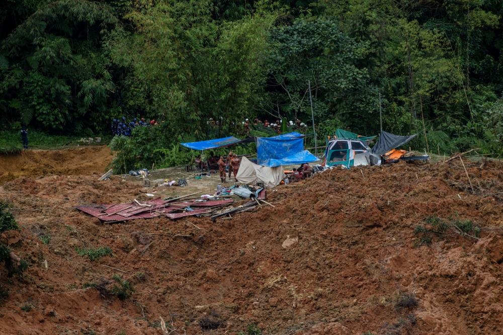 Camping tents pictured at the Father’s Organic Farm campsite in Genting Highlands December 16, 2022. Local Government Development Minister Nga Kor Ming said the campsite was run without an operating licence from the Hulu Selangor District Council. — Picture by Firdaus Latif