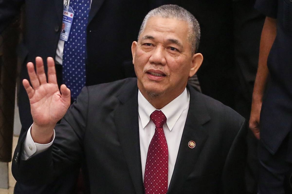 Deputy Prime Minister Datuk Seri Fadillah Yusof is pictured at Parliament building in Kuala Lumpur December 19, 2022. — Picture by Yusof Mat Isa