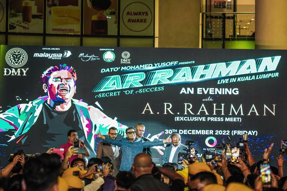 Rahman told his fans at KL Gateway to 