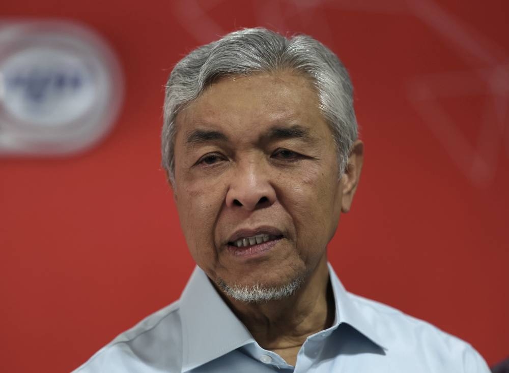 Deputy Prime Minister Datuk Seri Ahmad Zahid Hamidi is also Minister of Rural and Regional Development. — Bernama pic