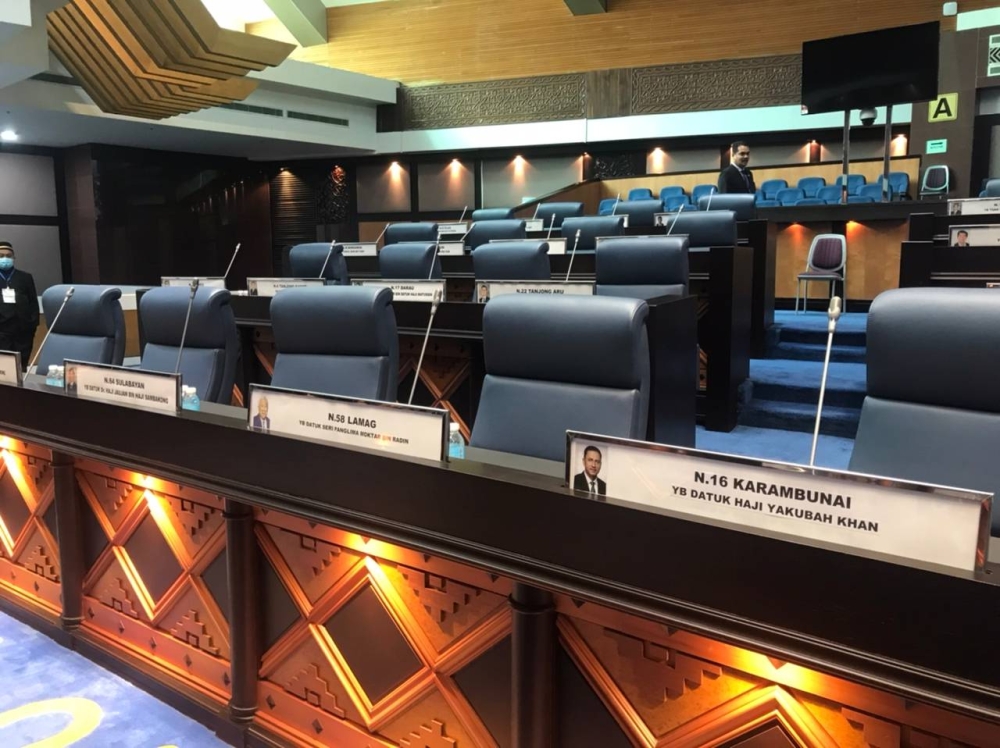 Empty Opposition seats in Sabah assembly as state tables two key Bills