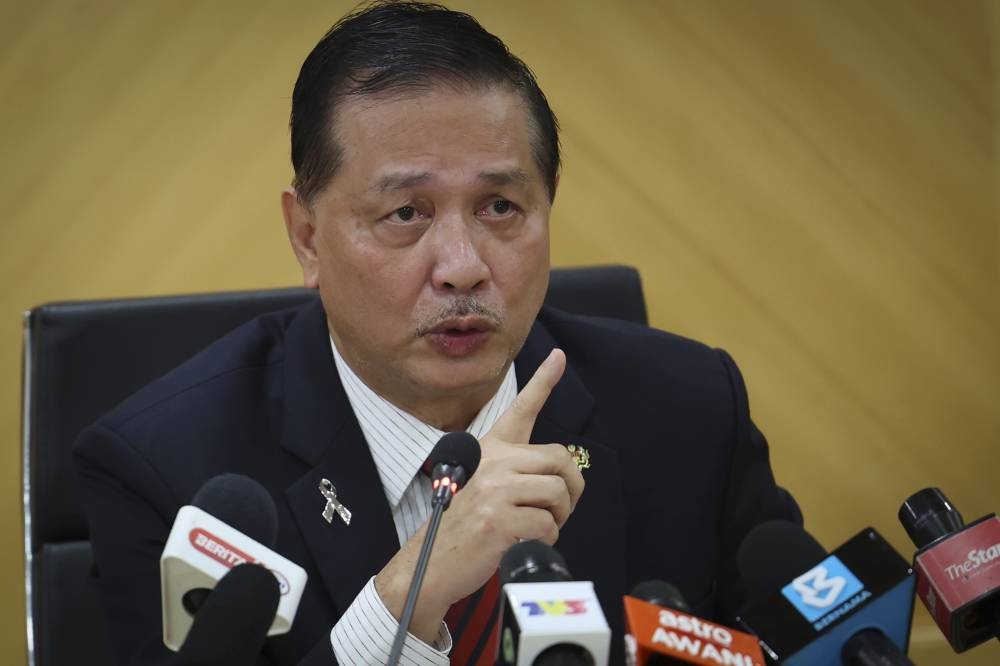 Tan Sri Dr Noor Hisham Abdullah speaks during a press conference at the Ministry of Health, Putrajaya January 10, 2023. — Bernama pic