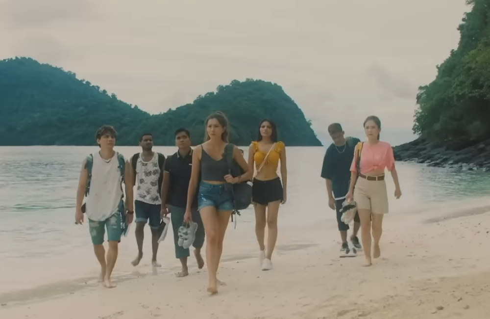 'Pulau', produced by My Way Pictures in collaboration with Film Force Studios, features local celebrities including Alif Satar, Amelia Henderson, Sanjna Suri as well as glamour model Ms PuiYi.