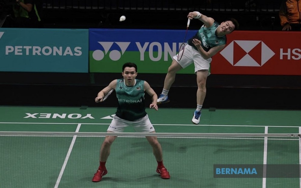 Aaron/Wooi Yik dari Malaysia kalah dari duo China yang tidak diunggulkan di perempat final Indonesia Masters