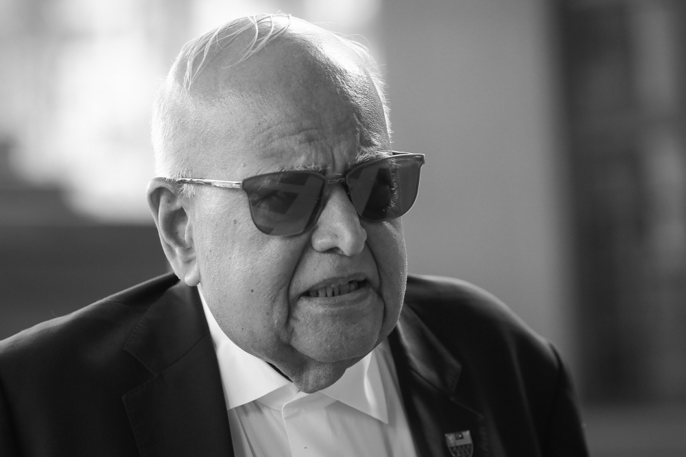 Datuk Seri Gopal Sri Ram was arguably one of the most significant judicial figures who stood equal to some of the legal eagles of the world. — Picture by Yusof Mat Isa