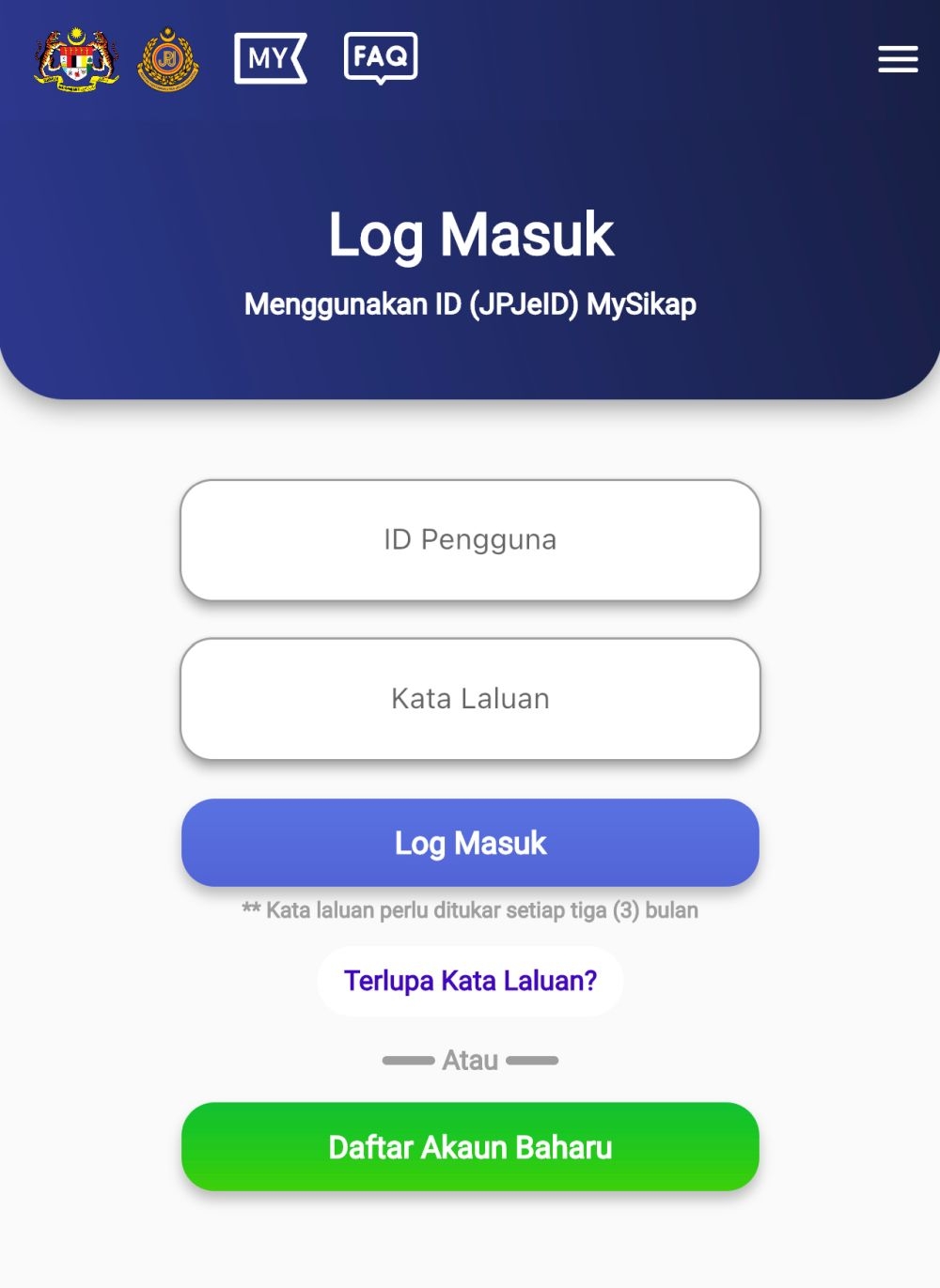 MyJPJ login page. — SoyaCincau pic