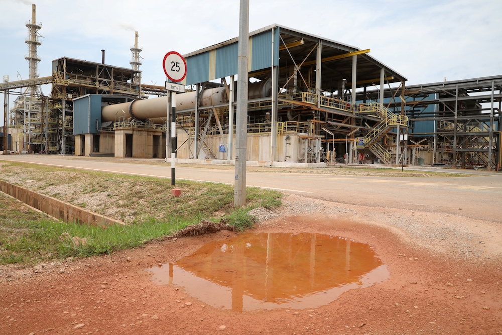 The Lynas Advanced Materials Plant is seen in this general view taken in Gebeng, Pahang July 23, 2019. — Reuters pic