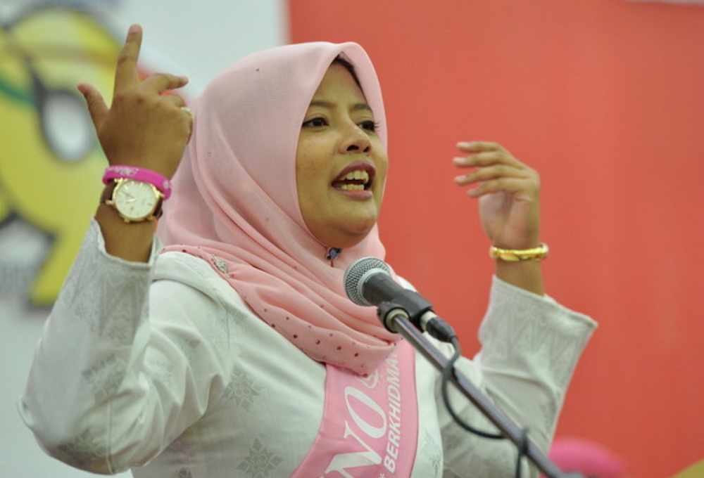 Puteri Umno vice-chief Datuk Nurul Amal Mohd Fauzi has volunteered to run for the position of Puteri Umno chief in the March 18 Umno elections. — Bernama pic