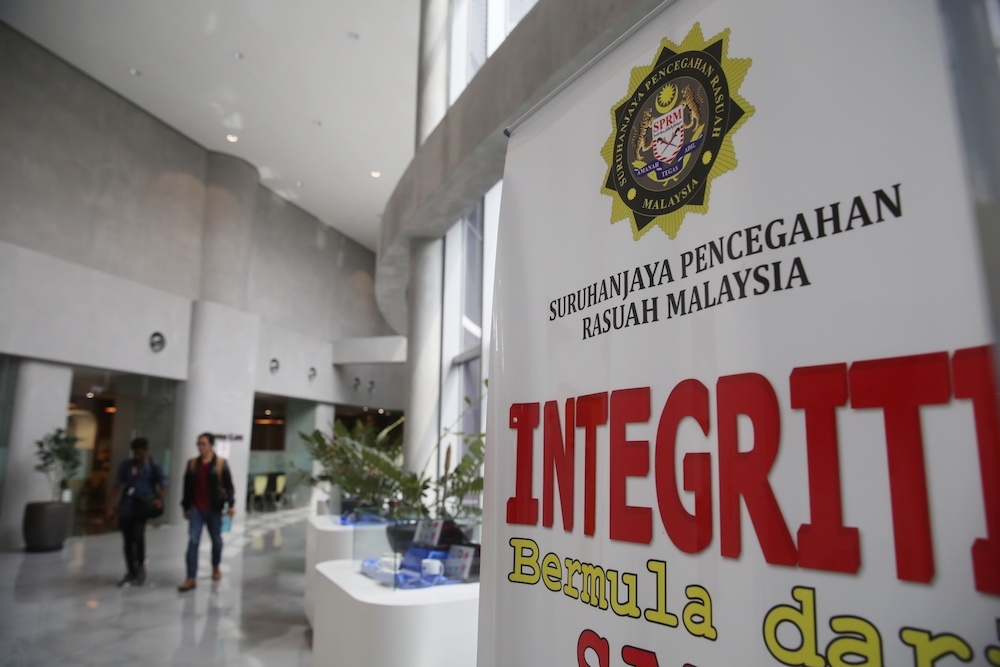 MACC said a senior official from Bersatu and a top executive will be charged over the alleged corruption involving the government’s Jana Wibawa scheme. — Picture by Choo Choy May