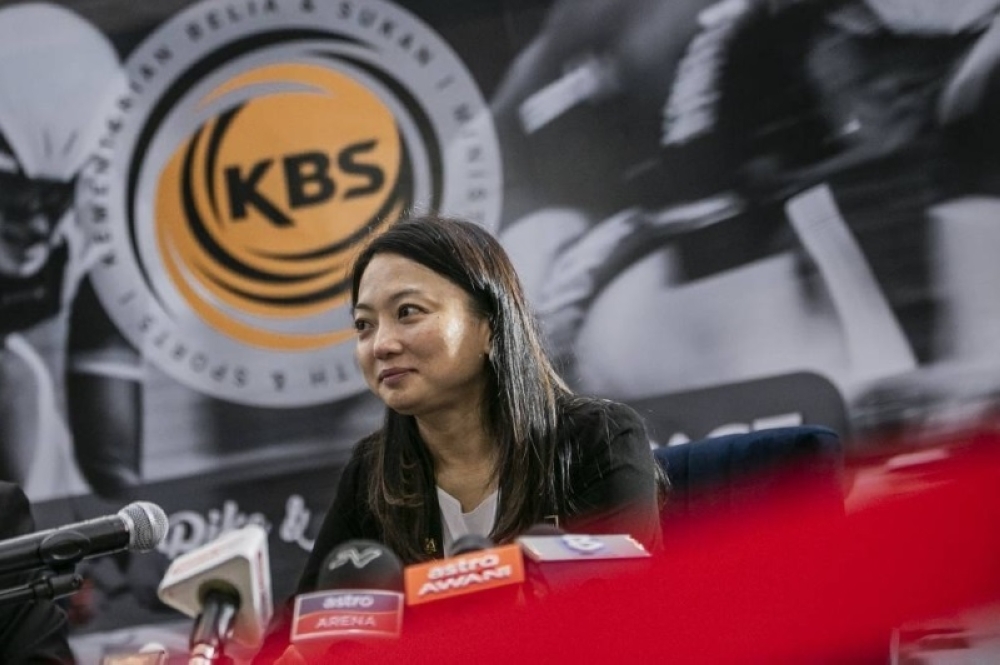 Youth and Sports Minister Hannah Yeoh has pledged to focus on making sports accessible, looking after the welfare of athletes as well as ensuring youth development in the country. — Picture by Hari Anggara